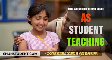 Does a Learner's Permit Qualify as Student Teaching Experience?