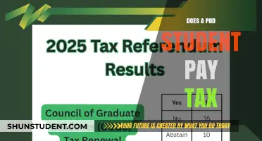 PhD Students and Taxes: Who Pays?