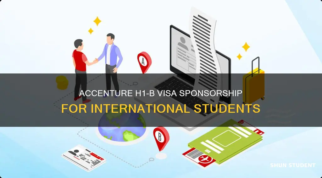does accenture sponsor h1b to international students