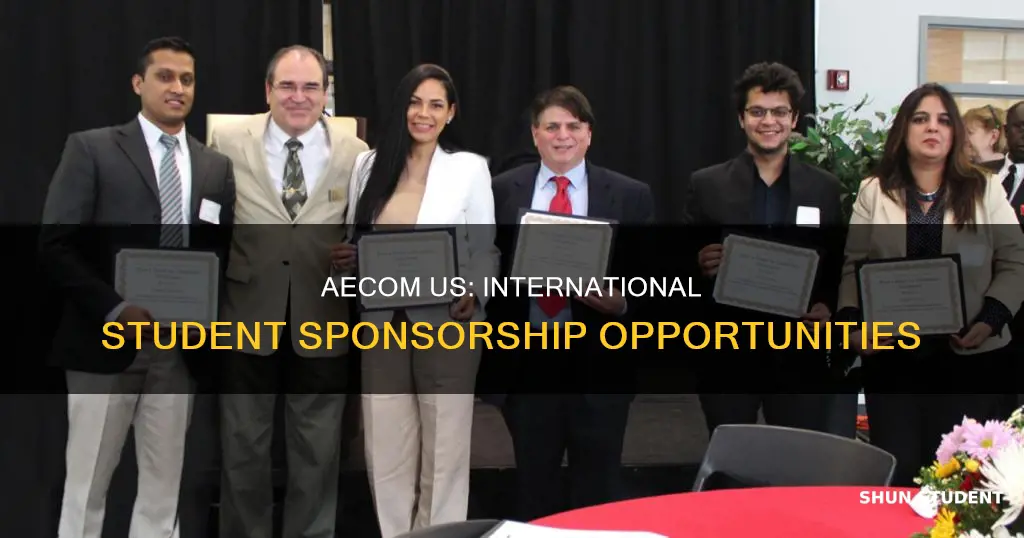 does aecom us sponsor international students