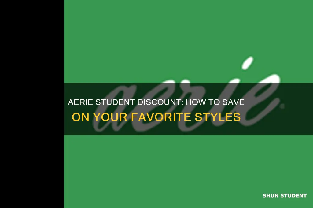 does aerie do a student discount