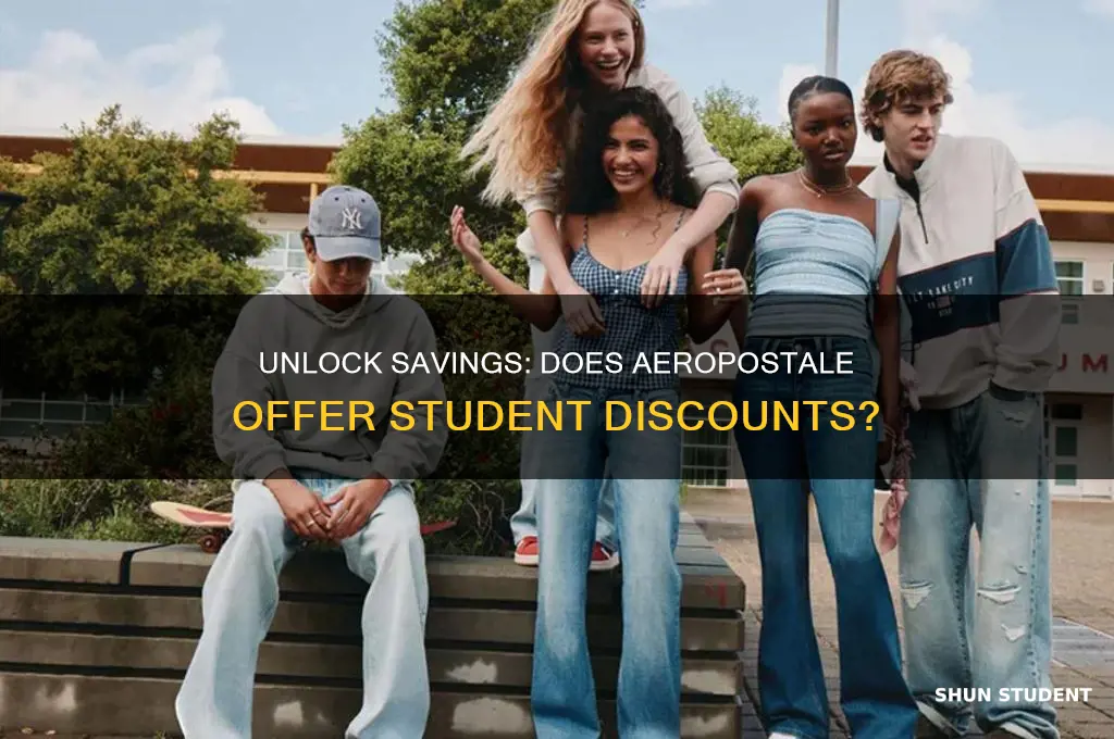 does aeropostale have student discounts