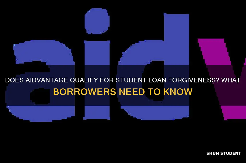 does aidvantage qualify for student loan forgiveness