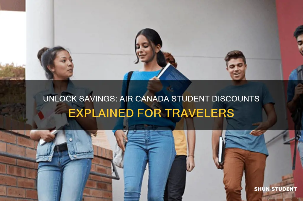 does air canada have student discounts