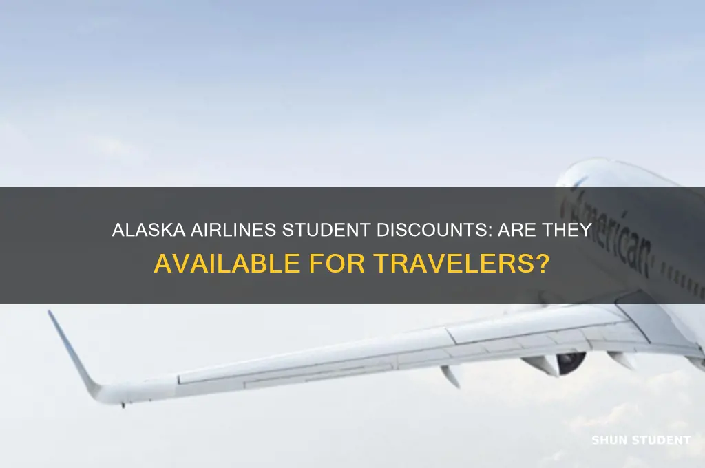 does alaska airlines do student discounts