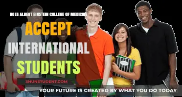International Students at Albert Einstein College of Medicine