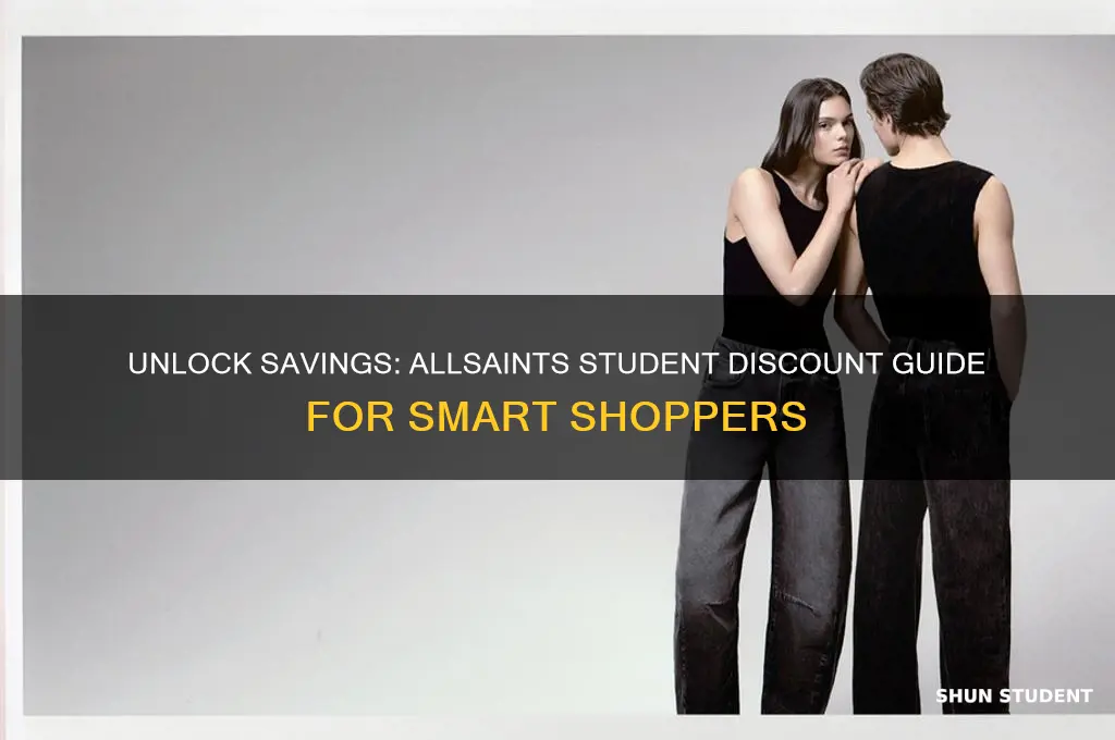 does allsaints do student discount