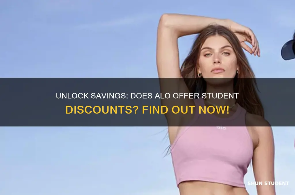 does alo do student discounts