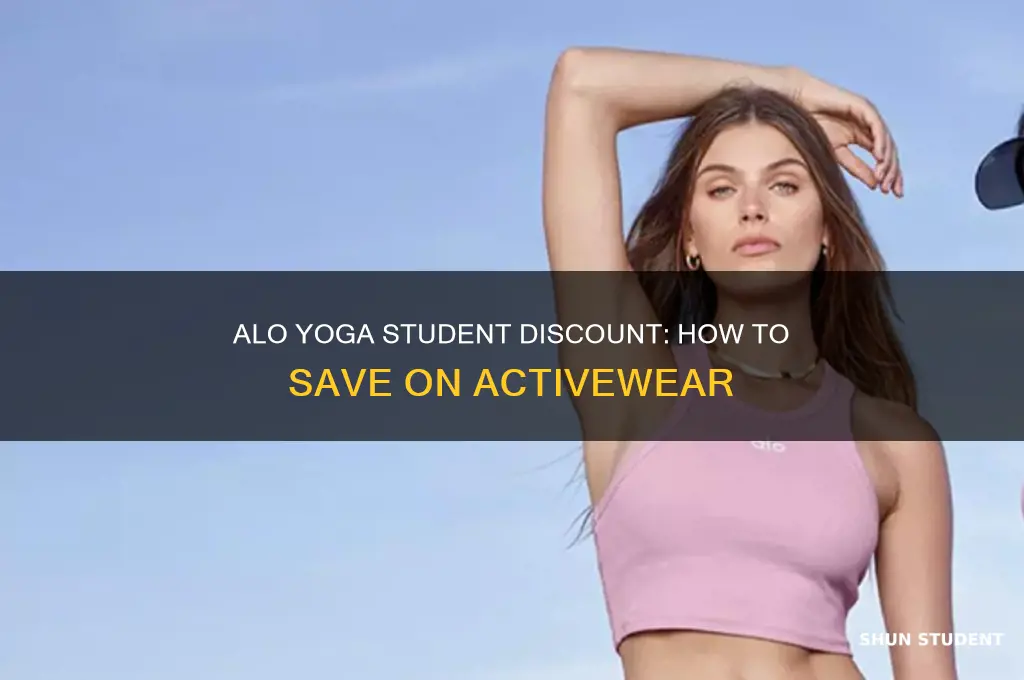 does alo yoga have student discount