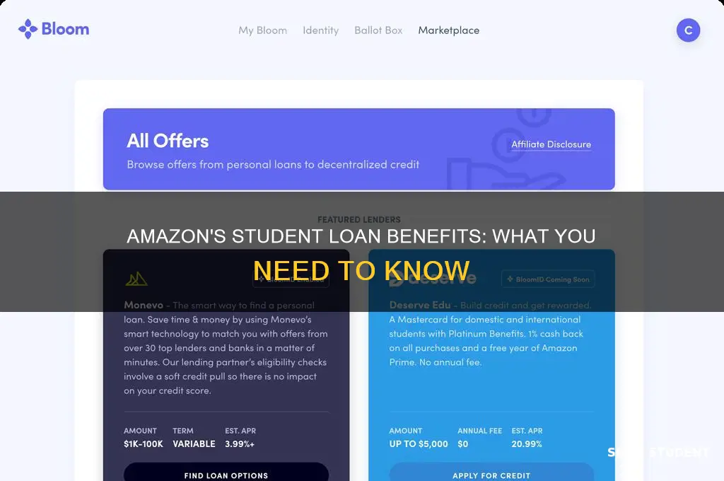 does amazon help pay student loans