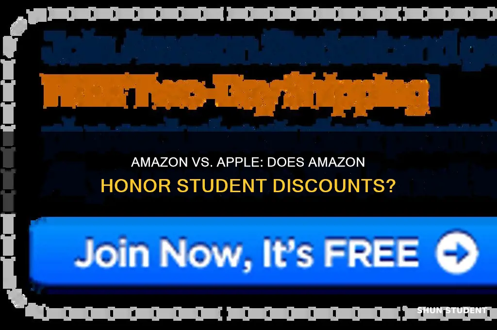 does amazon honor apple student discount