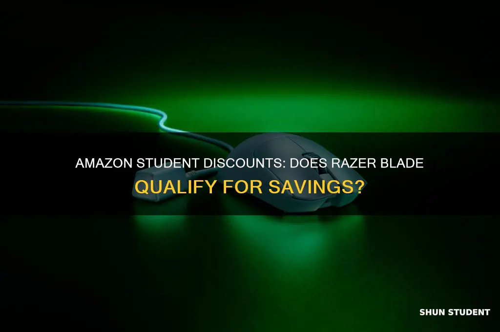 does amazon offer a student discount razer blade