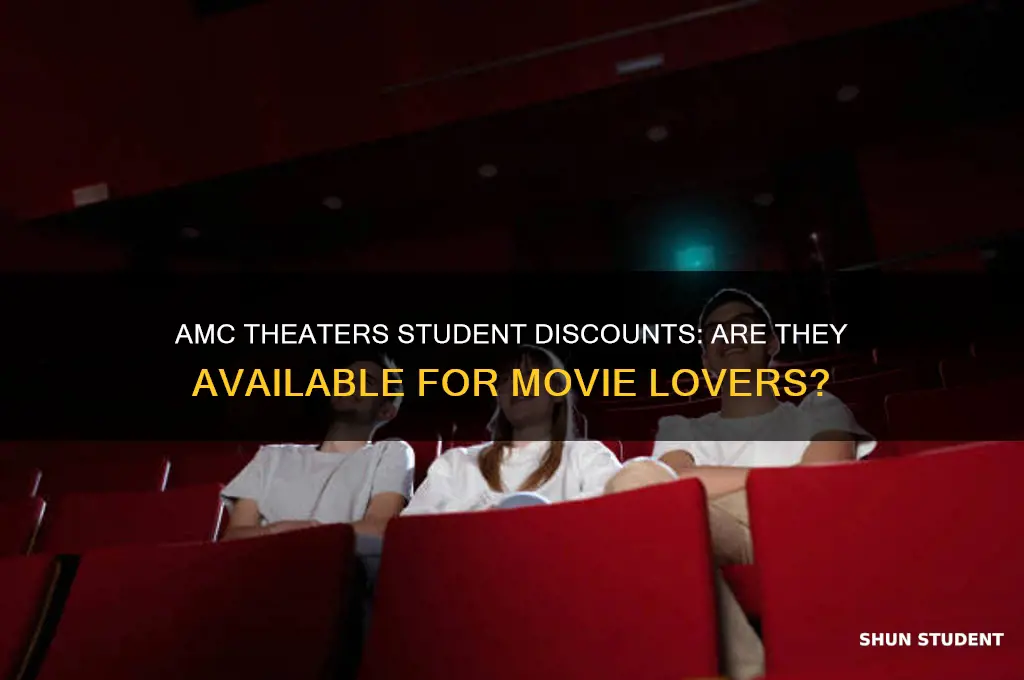 does amc theaters offer student discounts