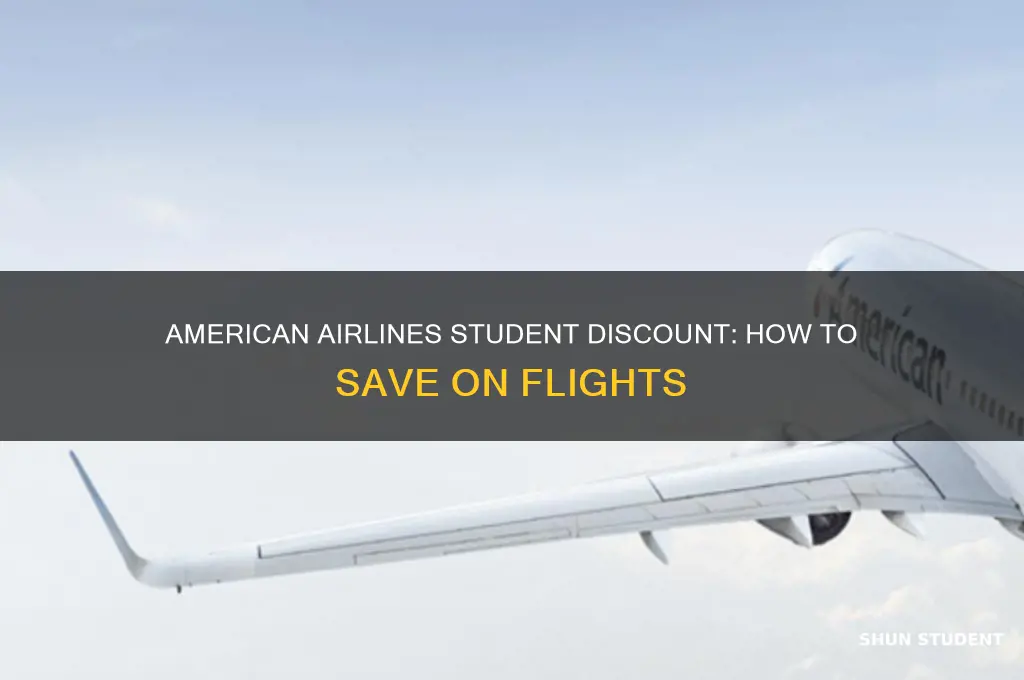 does american airlines have student discount