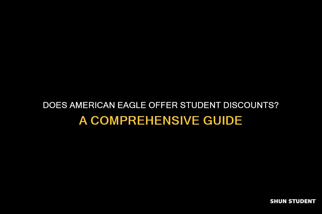 does american eagle do a student discount