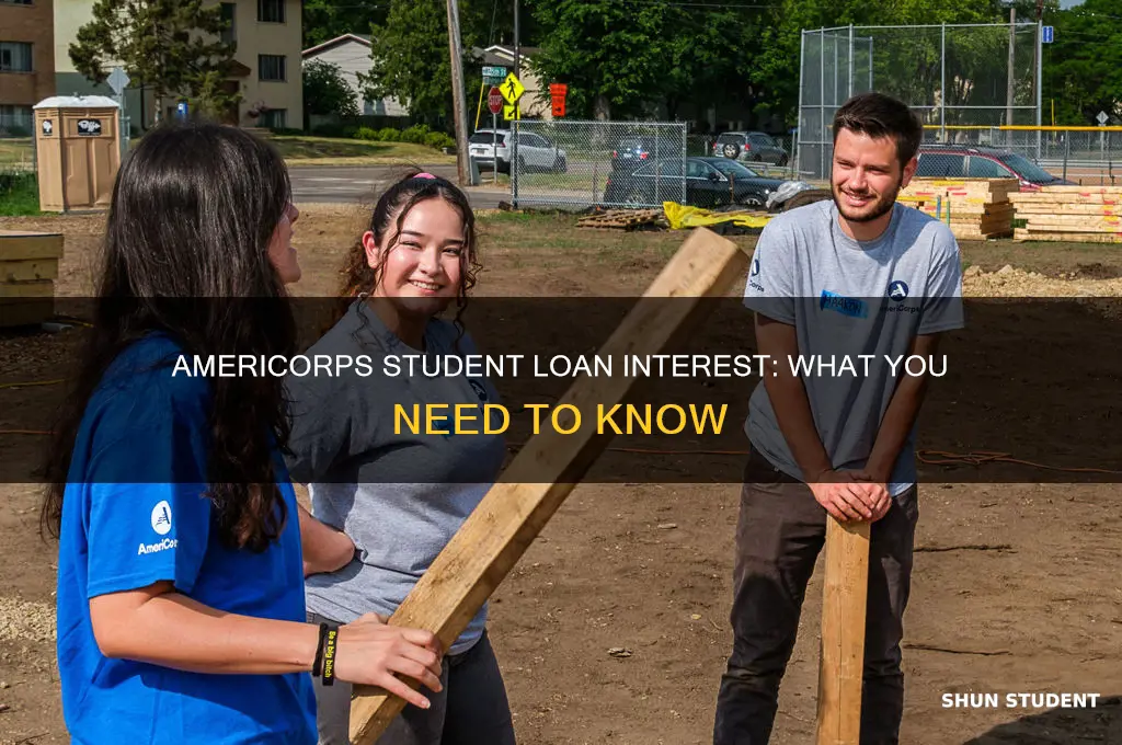 does americorp pay student loan interest