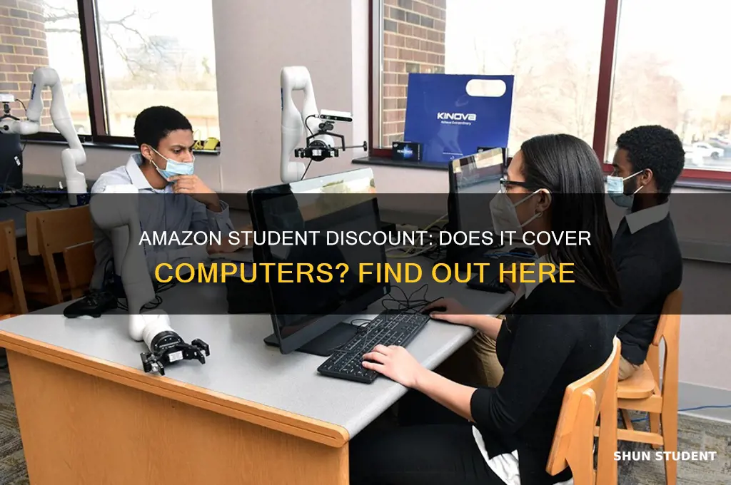 does an amazon student acount discount include computers