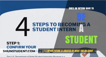 Internship Requirements: Student or Not?