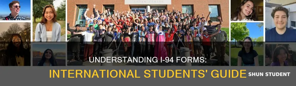 does an international student have an i-94
