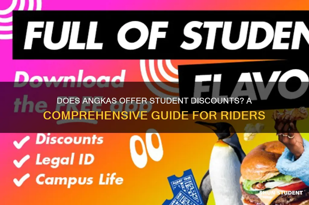 does angkas have student discount