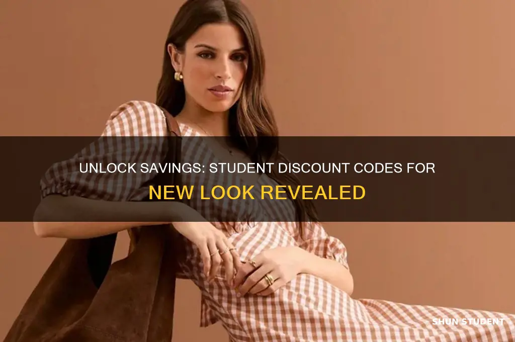 does anyone have a student discount code for new look
