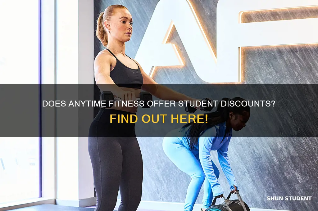 does anytime fitness do student discounts