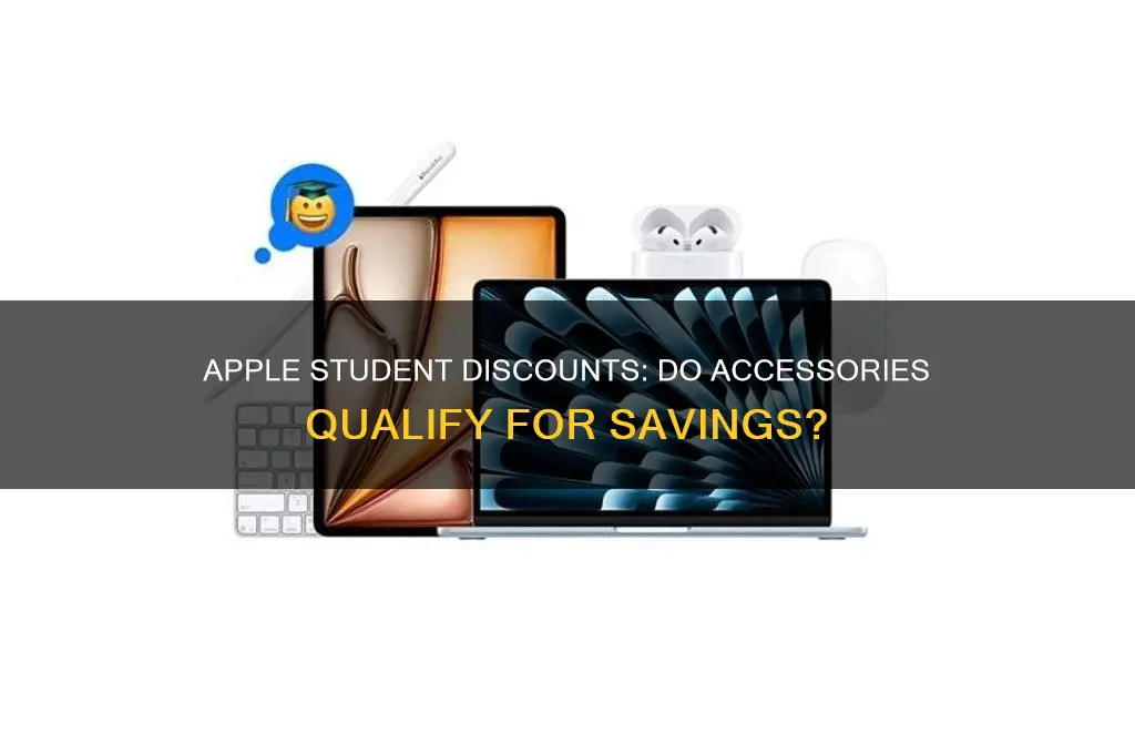 does apple give student discounts for accessories