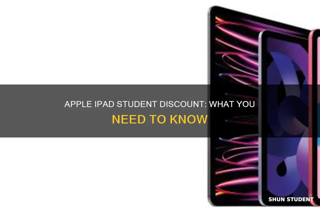 does apple has student discount on appleipad