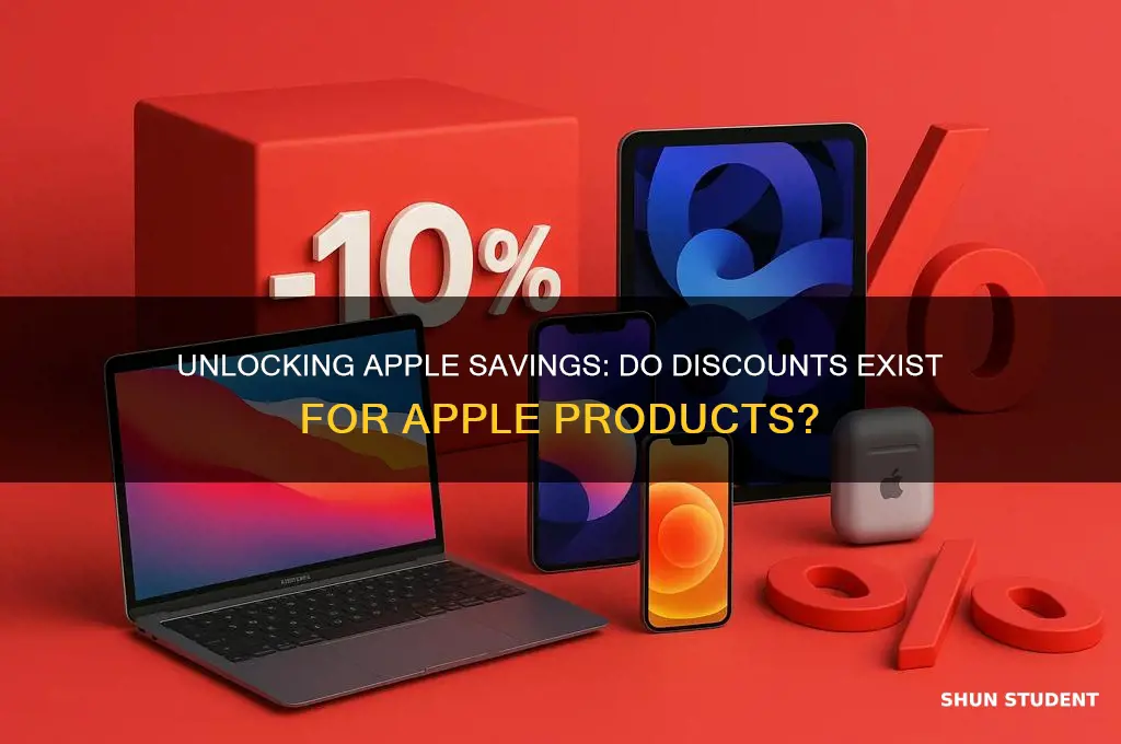 does apple have discounts