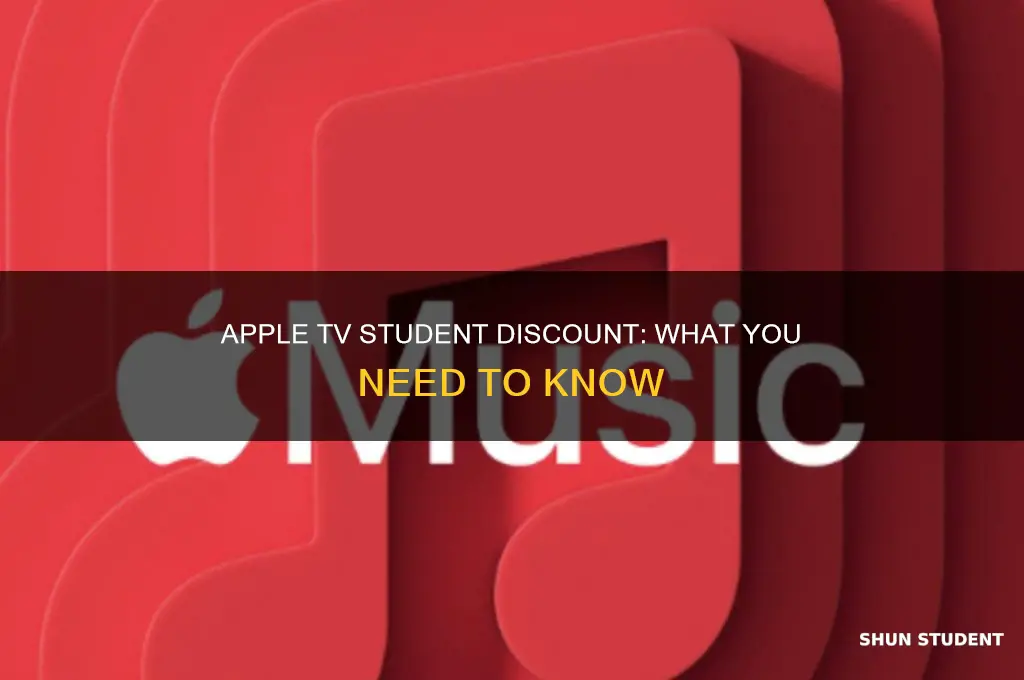 does apple tv do student discount