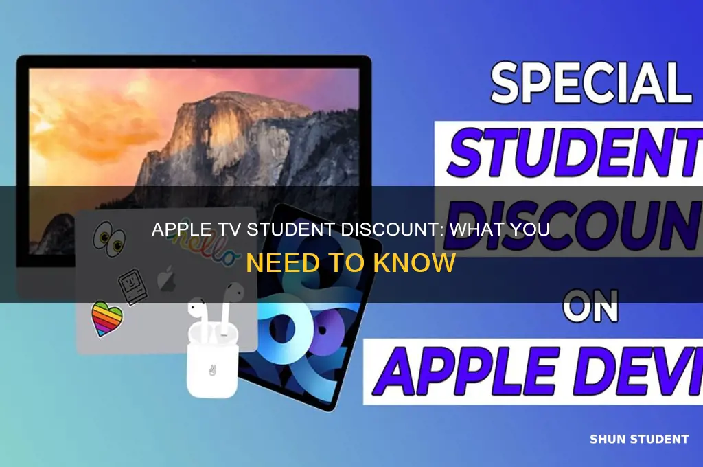 does apple tv have student discount