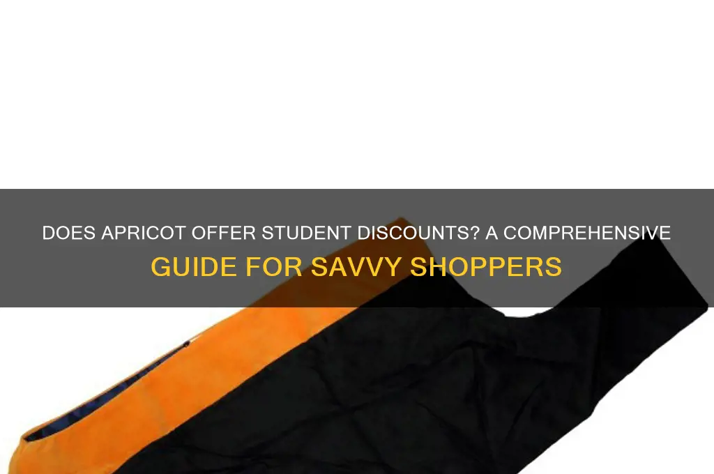 does apricot accept student discount