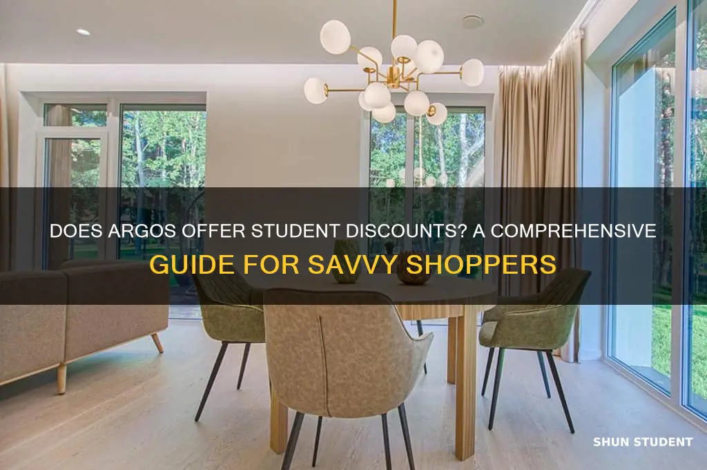 does argos do student discount