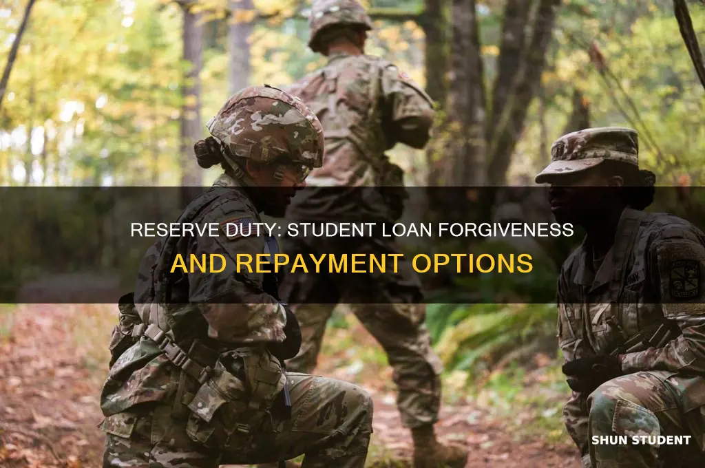 does army reserve pay student loans