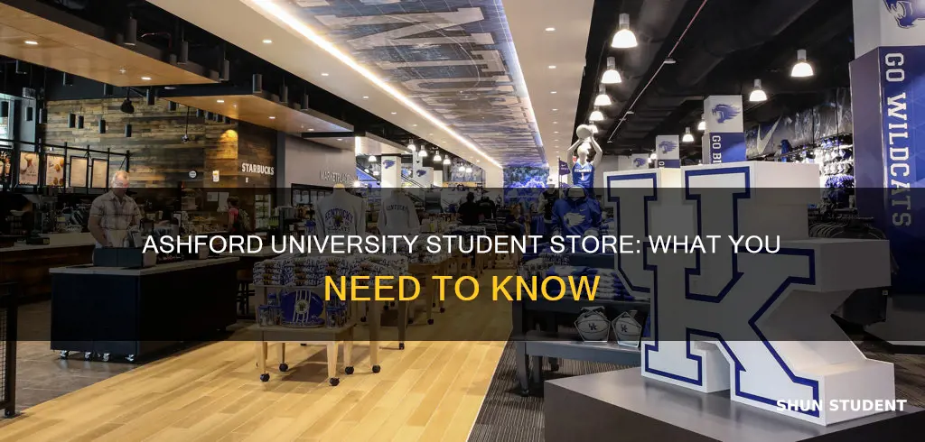 does ashford university have a student store
