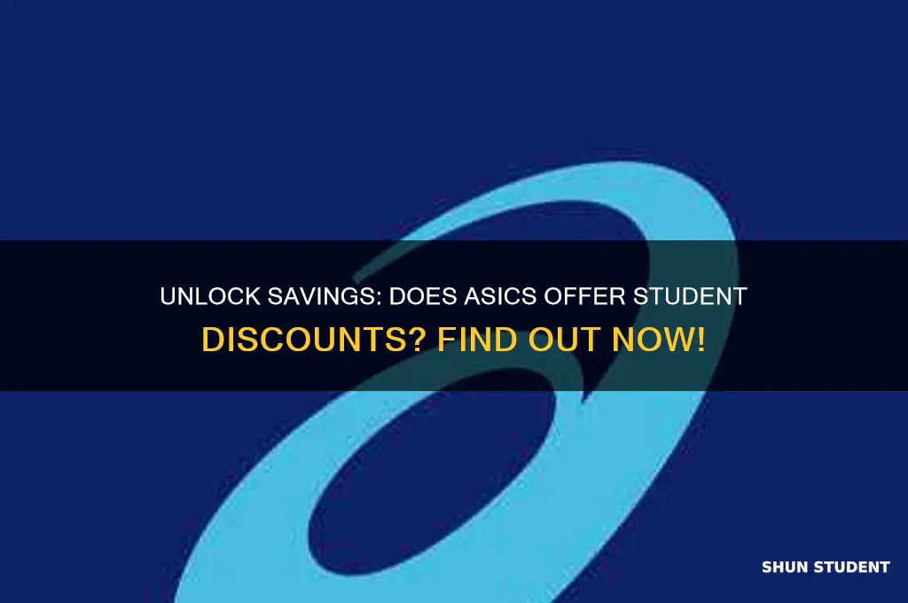 does asics do student discount