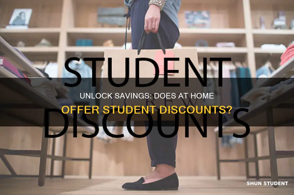 does at home do student discounts