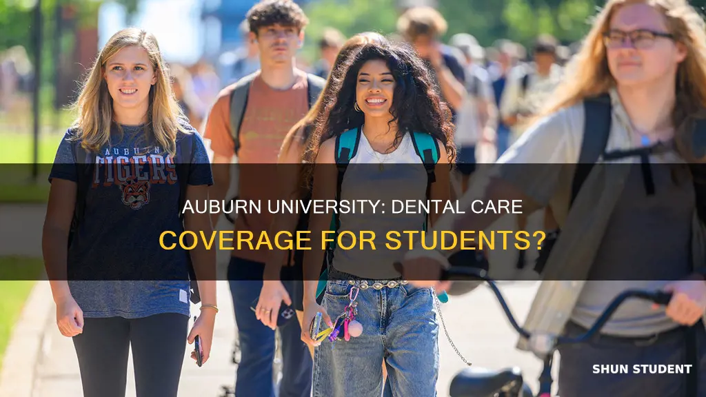 does auburn university cover dental care for students