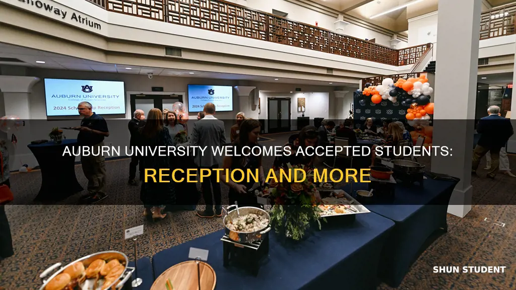 does auburn university have accepted students reception