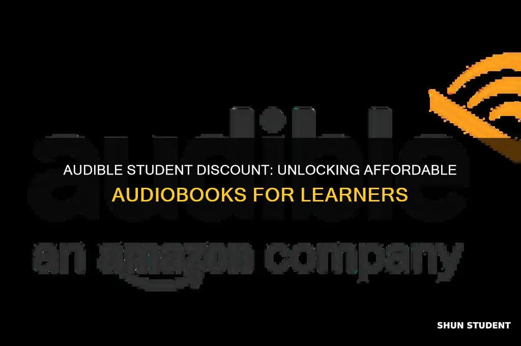 does audible do student discount
