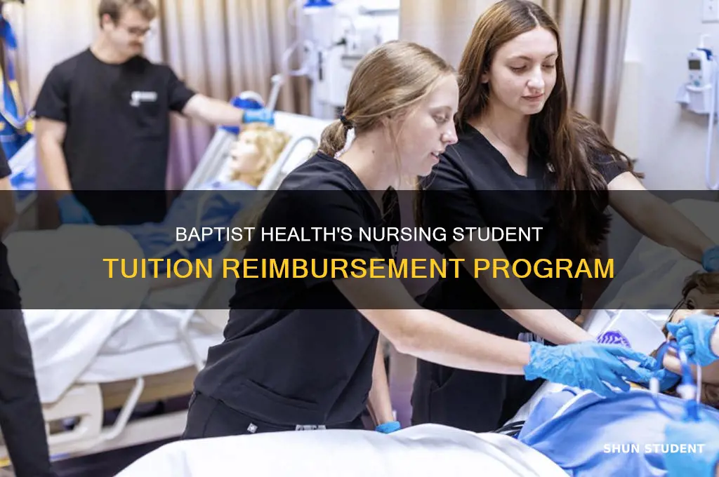 does baptist health pay for nursing students college