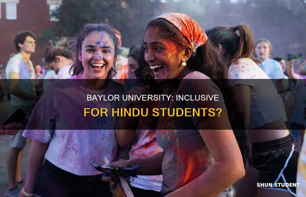 does baylor university accept hindu students