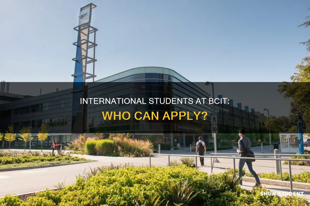 does bcit accept international students