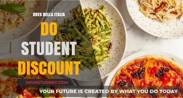 Bella Italia Student Discount: What You Need to Know