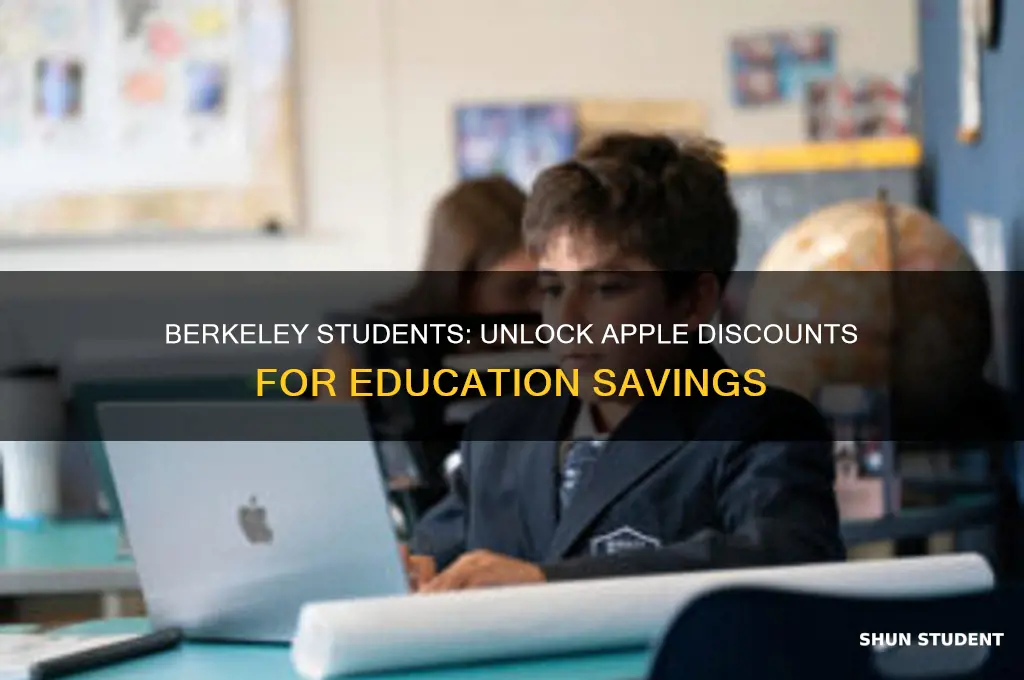 does berkeley students have discounts on apple products