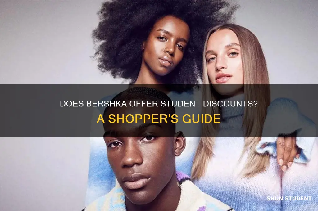 does bershka do student discount
