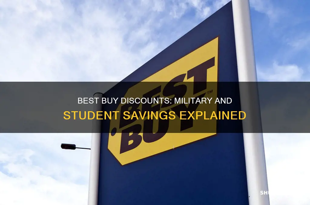 does best buy do military or student discount