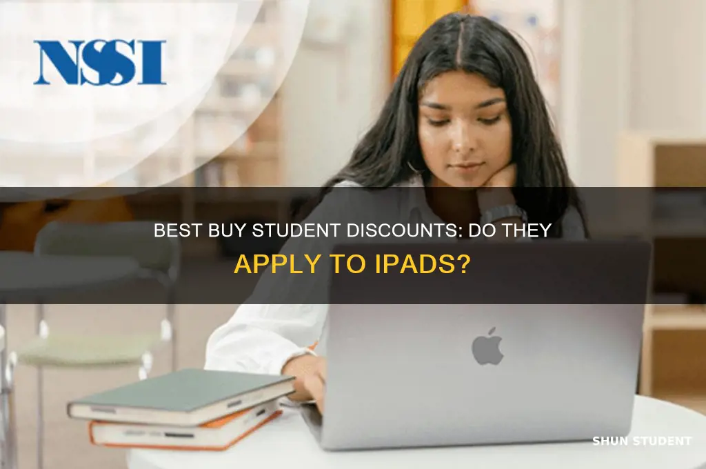 does best buy do student discounts on ipads