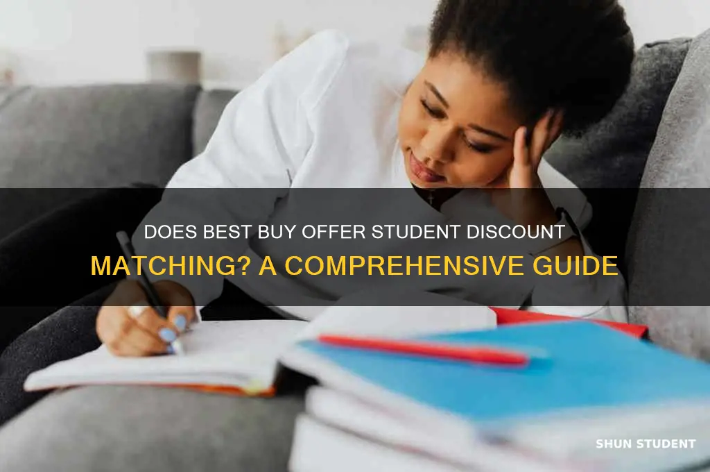 does best buy match student discounts