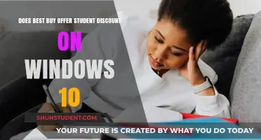 Does Best Buy Offer Student Discounts on Windows 10?